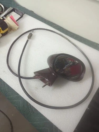 70's 80's GM RH Sport Mirror Right Passenger Side Door Chevy Remote Bullet Buick