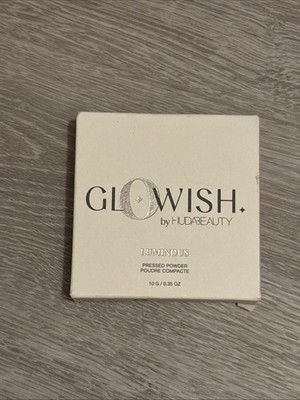 Huda Beauty GLOWISH Luminous Pressed Powder ~ 05 MEDIUM ~ 0.35 oz / 10 g ~ NEW