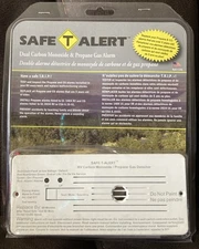 Safe-T-Alert 35-742-WT White Flush Mount Propane Carbon Monoxide Gas Alarm
