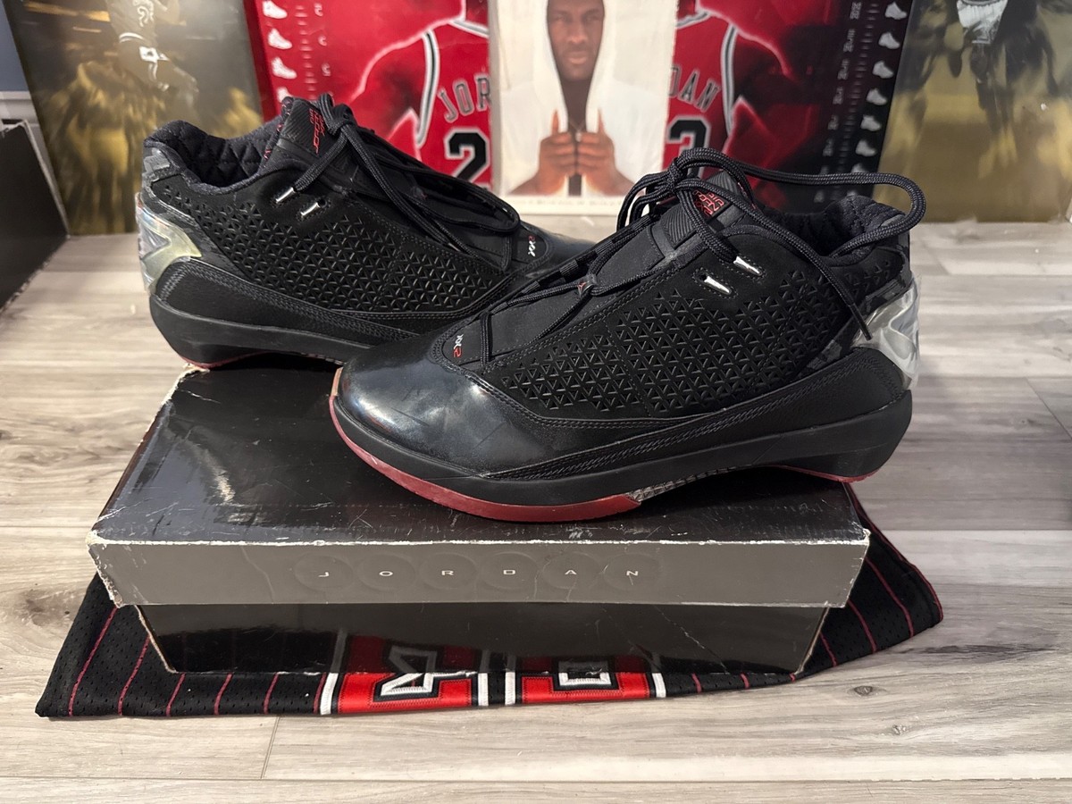 Size 10.5 - Air Jordan 22 OG 5/8 Black Varsity Red | eBay