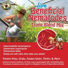 Live Beneficial Nematodes Hb+Sc+Sf - Kills over 200 Different Species of Soil Dw