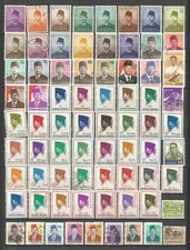 INDONESIE : 122 Timbres neufs et oblitérés
