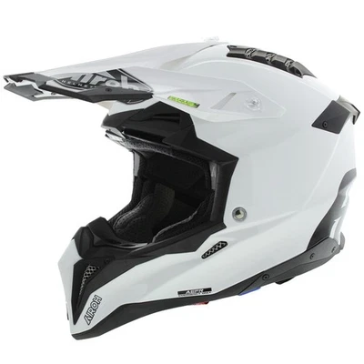 Airoh Aviator 3 AMS² Solid - Gloss White - Photo 1/4