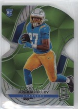 2020 Panini Spectra Rookies Neon Green Prizm Die-Cut 16/30 Joshua Kelley 13c1