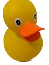 Jumbo Classic Yellow Rubber Bath Duck or for Jeep. 9x8