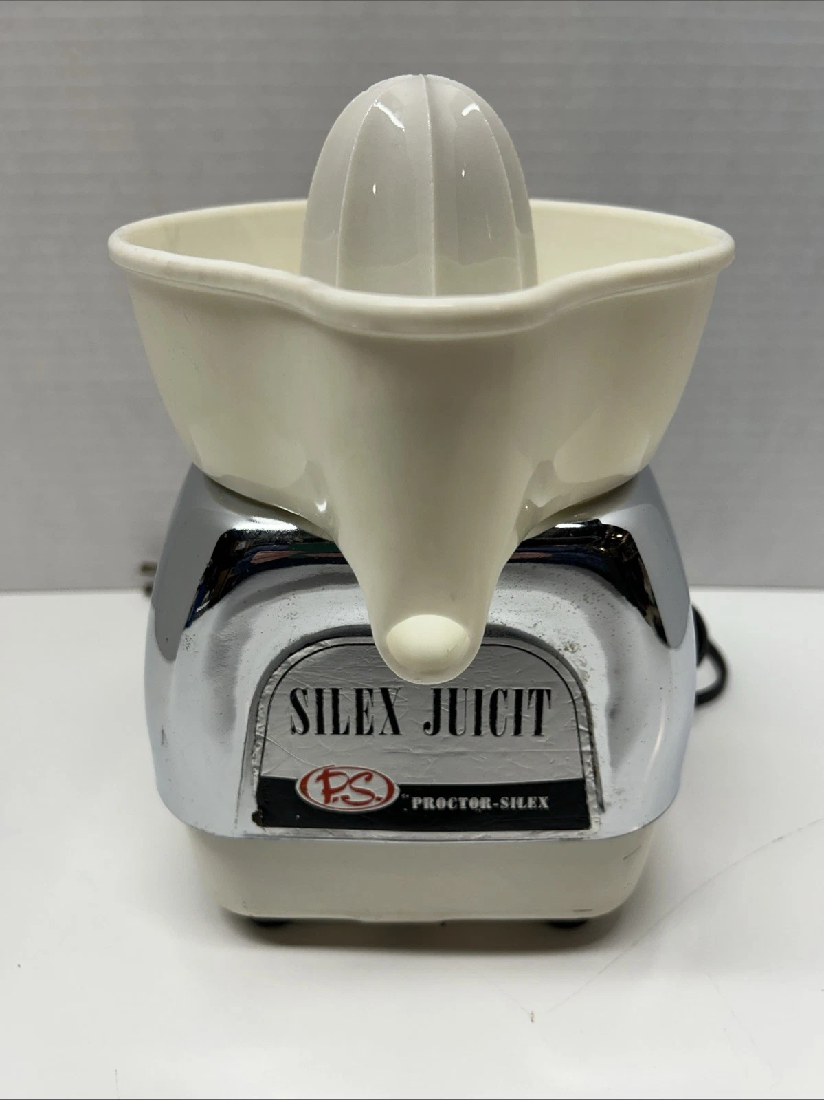 Vintage Proctor Silex Juicit Deluxe 02722 Juicer Citrus Orange Lemon No Strainer
