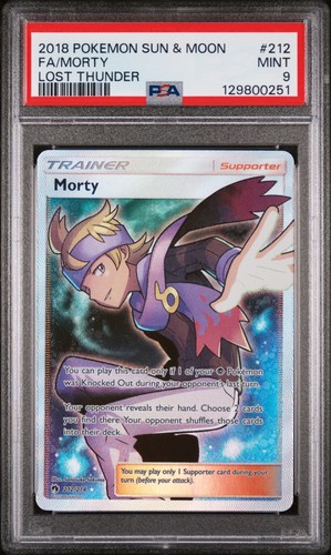Morty graded PSA 9 for sale on eBay