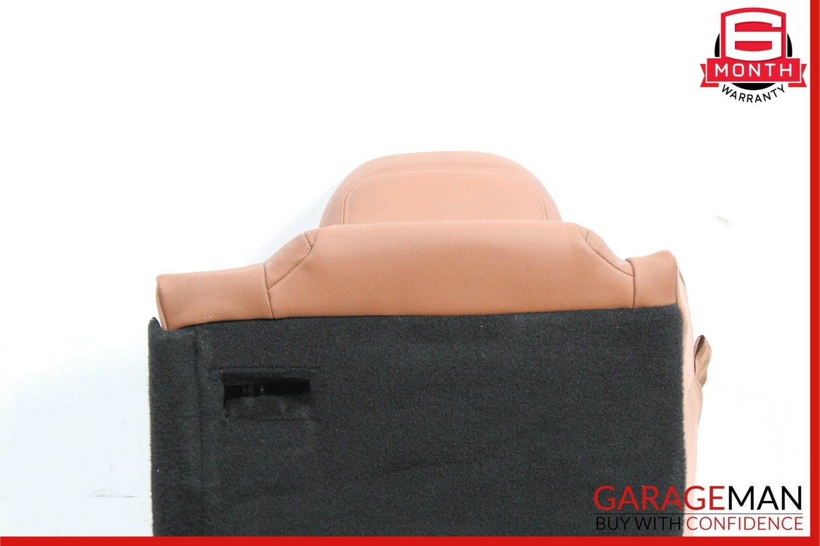 14-17 Maserati Ghibli Rear Right Top Upper Seat Cushion Leather Brown