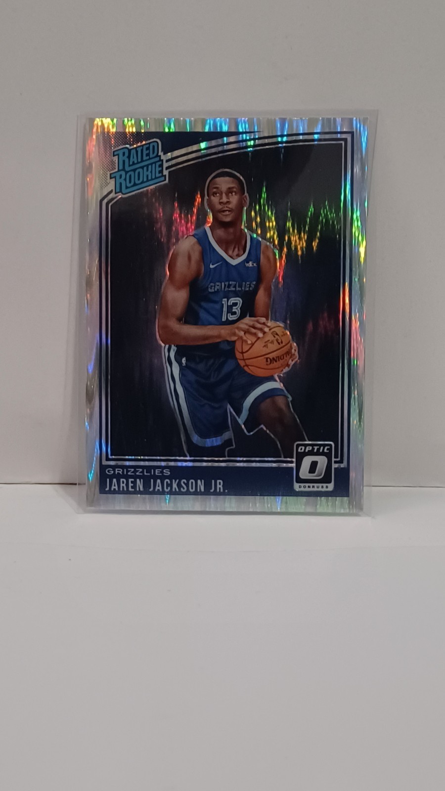 2018-19 Donruss Optic Jaren Jackson Jr. #188 Rated Rookie Shock Prizm (RC)