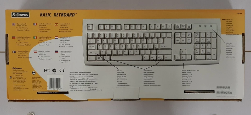 Emachines KB-2971 Full Size Keyboard Wired PS/2 QWERTY (Standard) - Inc VAT - Image 2 of 4