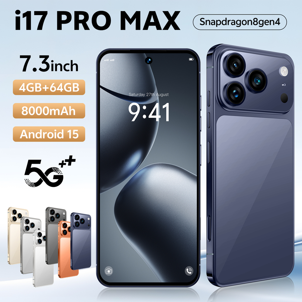 New I17 PRO MAX 5G Smartphone 7.3