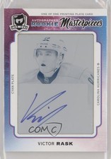 2014-15 Upper Deck Premier 1/1 Victor Rask #PREM-98 Auto 2ct