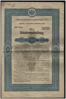 Commission for Transport Facilities Vienna Bond for 2,000 Kr. of 1894
