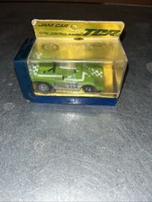 1977 TCR lDEAL HO SCALE SLOTLESS PRO AM 10 GREEN JAM CAR