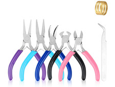 Jewelry Pliers Tool Set 5 Pack Complete Jewelry Making Kit for Crafting Repair