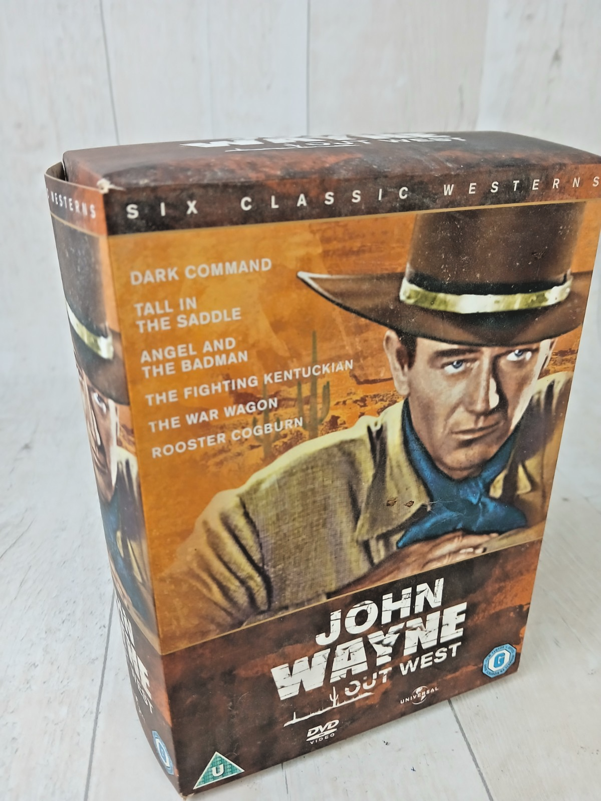 John Wayne : Out West Six Classic Westerns DVD Boxset 2006