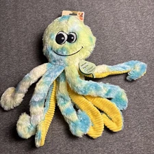 Vibrant Life - Octopus Cozy Buddy Plush Large Dog Toy | Squeaker | Eco-Friendly