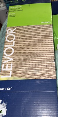 Levolor Trim+Go Cordless Shade Greystone 24x64 New. $105 Retail