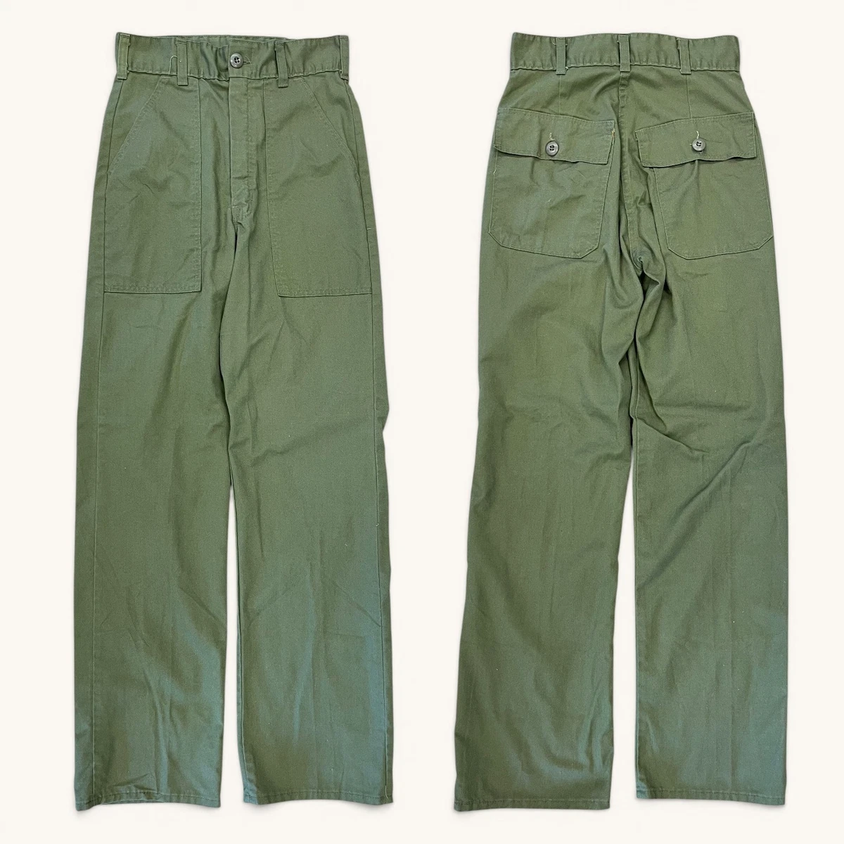 70s U.S.Army Baker Pants 32×35 OG107 og 507 products for sale | eBay