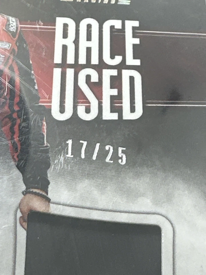 2018 Panini Prime Racing Austin Dillon Race Used Tire Relic 17/25 NASCAR - Image 3 of 3