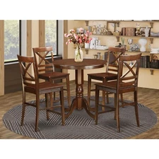 Dining Counter Height Set-Pub Table And Kitchen Bar Stool