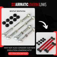 KIT COLLEGAMENTI ABBASSAMENTO BENTLEY - MODULO BENTAYGA (LINK PREMIUM COMPLETAMENTE REGOLABILI)