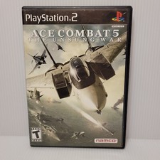 Ace Combat 5: The Unsung War (Sony PlayStation 2, PS2, Black Label)