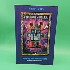 WENDY TRIMBOLI ALICIA ZALOGA The Resurrectionist of Caligo ARC Uncorrected PROOF