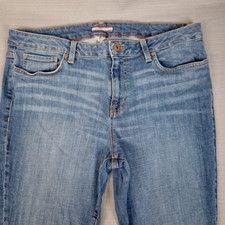 Tommy Hilfiger Bootcut Blue Jeans Med Wash Denim Womens Size 16 Short