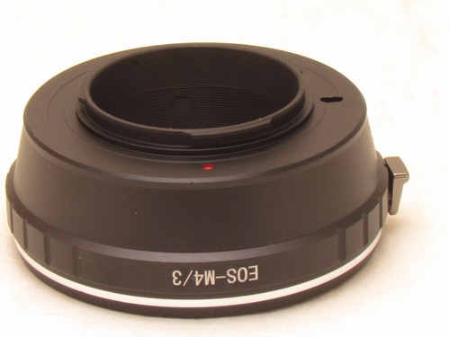 Canon EOS EF Objektiv auf Micro 4/3 M Halterung Adapter E-P1 E-P2 G1 GF1 EP3 P1L G3 GX1 - Bild 7 von 8