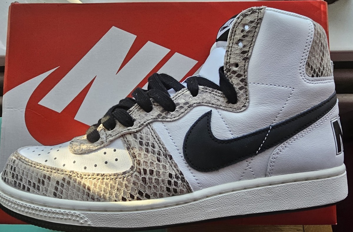 Terminator Air Force Cocoa Snake NIKE TERMINATOR HIGH SNAKE WHITE 