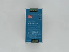 Mean Well NDR-240-24 24V 10A Industrial DIN Rail mount UL listed Power supply