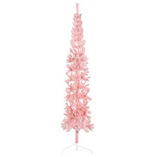 Tidyard Slim Christmas Tree Half Christmas Tree Corner Artificial Xmas Tree N3Q7