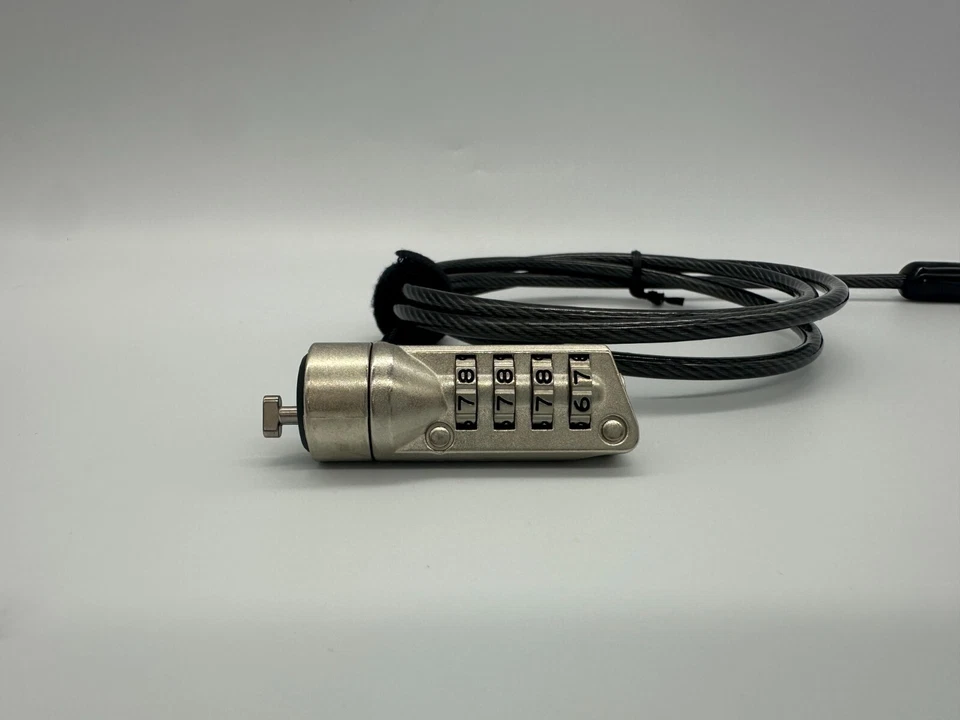 Brand new HP 4FT Combination Lock Security Cable T0Y16AA Black Factory sealed - Image 3 of 4