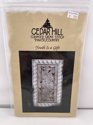 Cedar Hill  Youth Is A Gift  Counted Cross Stitch pattern
