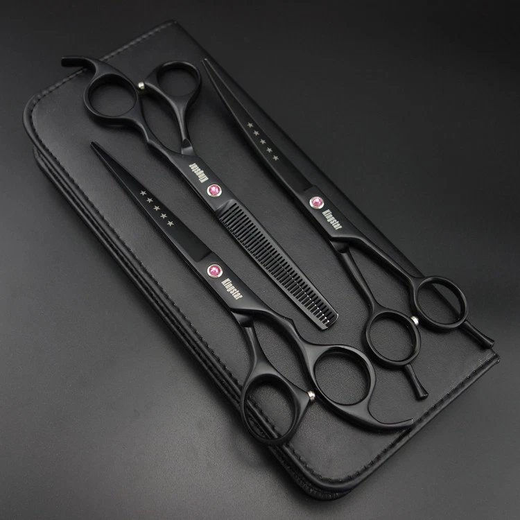 7 in. Pro.Sharp Edge Dog PET GROOMING SCISSORS SHEARS 3 PCS set+kits K389
Opens in a new window or t