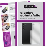 6X Schutzfolie FüR Samsung Galaxy S22 RüCkseite Klar Displayschutzfolie Folie