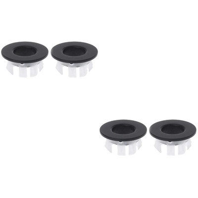  4 PCs Spüle Loch Überlaufbezugsbecken Überlauf Abdeckung Badezimmerbecken