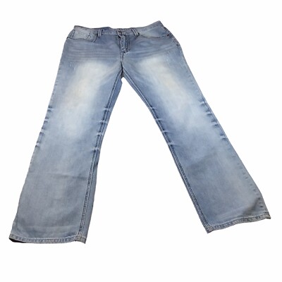 Cody James Jeans Mens 36x36 Straight Leg Light Wash RN114397 Excellent  condition