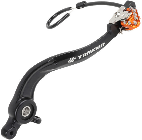 ZETA Forged Aluminum Orange Trigger Brake Pedal ZE90-7423 | eBay