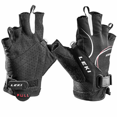 Leki Nordic Lite Shark Short Nordic-Walking-Handschuhe Sporthandschuhe Trigger