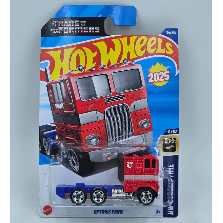 COOL　ホットウィール　トランスフォーマー　OPTIMUS PRIME Amazon.com: Hot Wheels Track Fleet Transformers Optimus