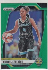 2024 Prizm WNBA Parallel Holo Green MORIAH JEFFERSON #131 Sky