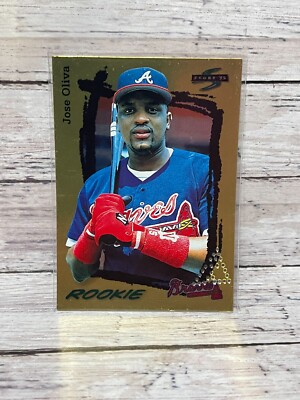 1995 Score Gold Rush Punched Redeemed #295 Jose Oliva