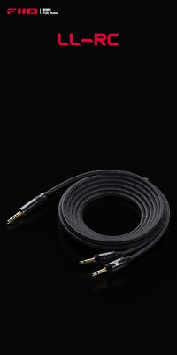 Fiio 5ft 3.5mm/4.4mm to Dual 3.5mm LL-RC OCC Headphone Cable FT3 FT5 FT7 FT1