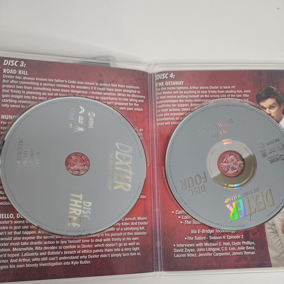 Dexter The Fourth Season DVD THE TRINITY KILLER Michael C