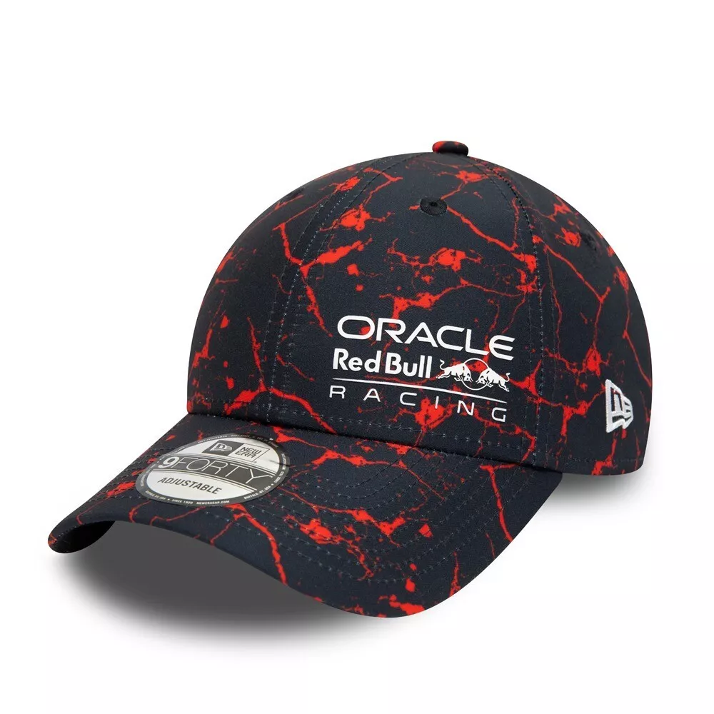 Red Bull Racing F1 New Era All Over Print Team Baseball Cap Navy