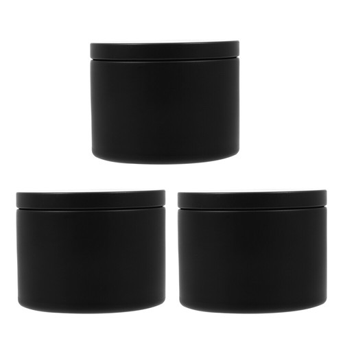 3 Pcs Candle Jar Iron Travel Bulk Home Supplies Tea Lights Candles eBay