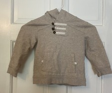 Oshkosh B'Gosh Genuine Kids Gray Hoodie 4T with Pockets