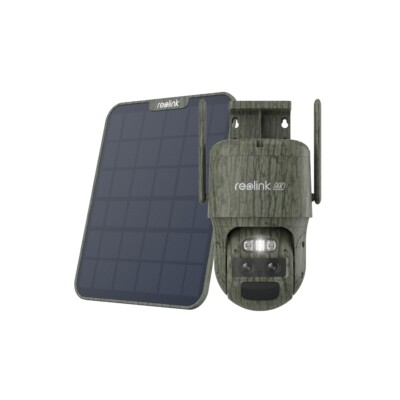 Reolink 4K Solar 4G Battery Security Camera Dual Lens TrackMix LTE + Solar Panel